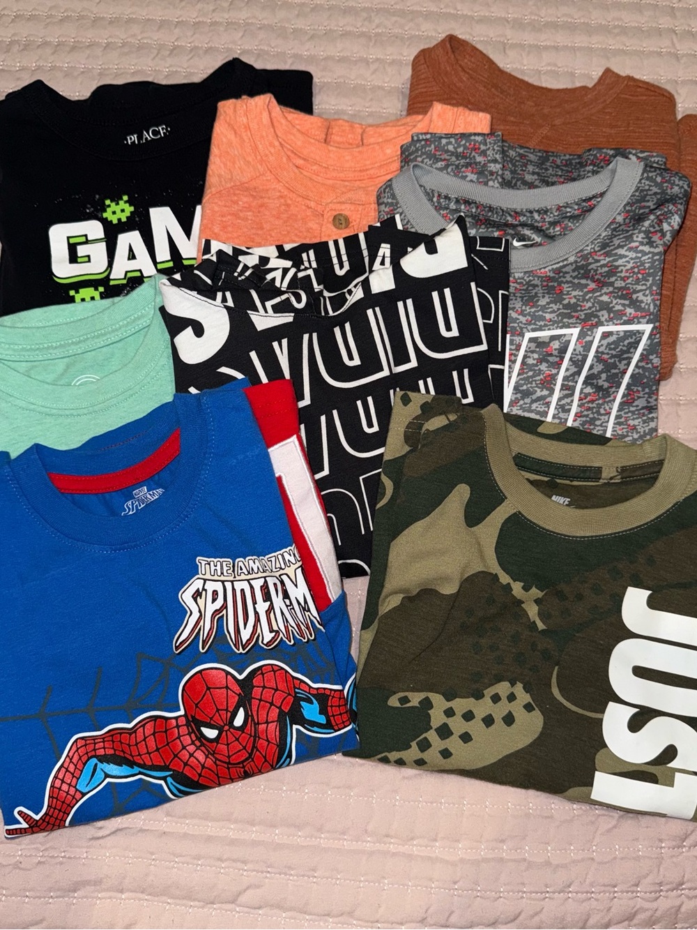 Boys Clothes - Tees & Long Sleeves - Size 5T, 4/5, 5, S (5/6)